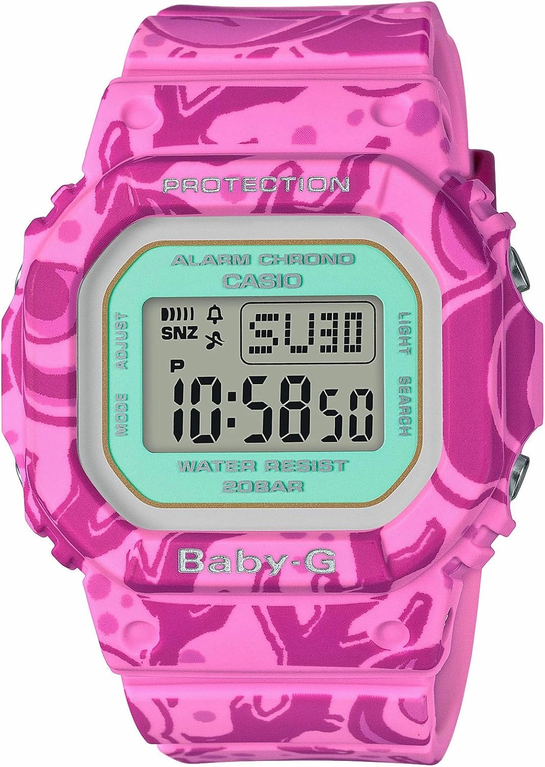 Casio G-Shock Baby-G BGD-560SLG-4JR SHICHI-FUKU-JIN Seven Gods of Fortune Benzaiten Model Watch (Japan Domestic Genuine Products)