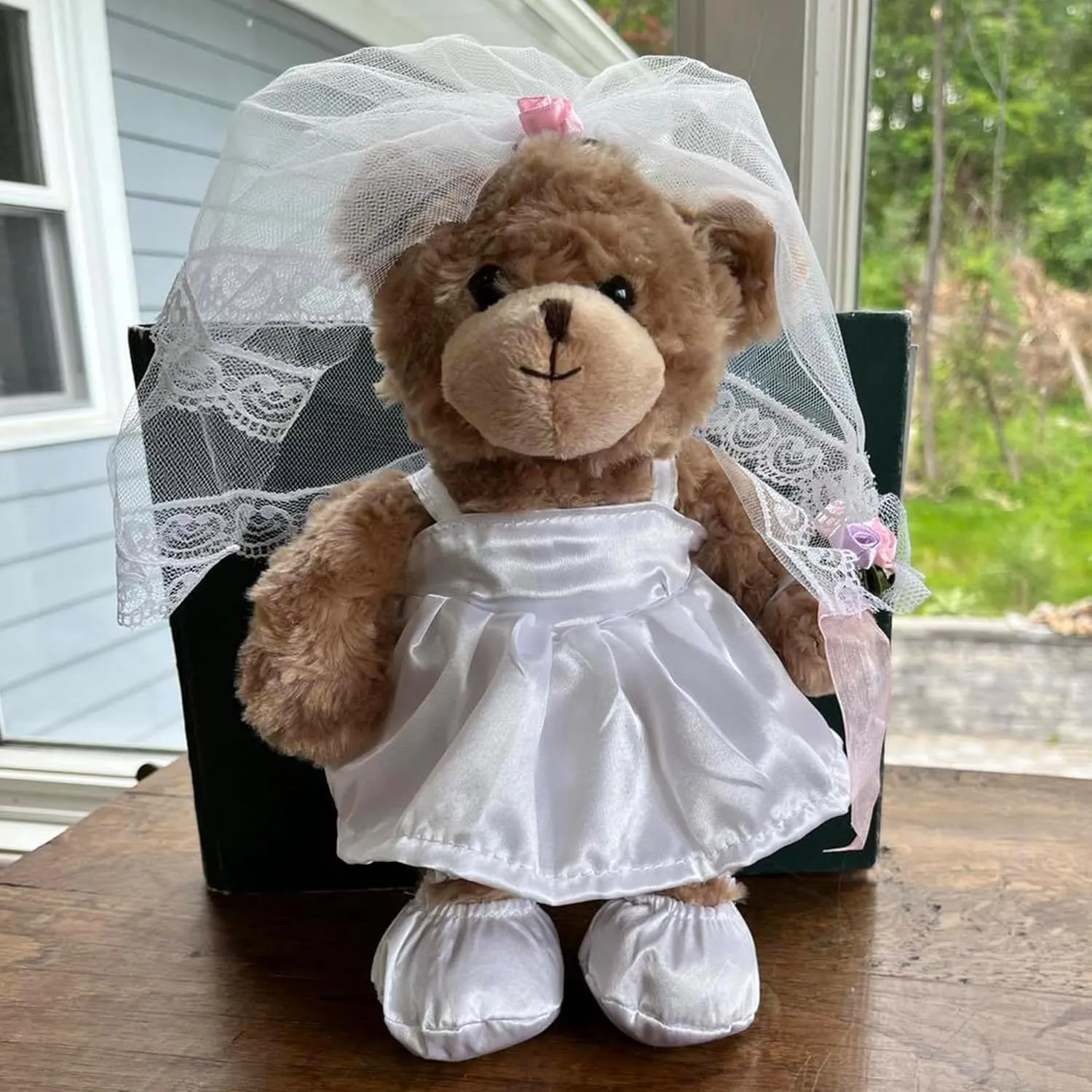 Celebration Bear Stuffed Animal Plush Toy (Bride Bear)