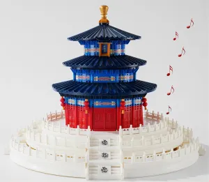 Chinese Palace Architecture Building Set 2716pcs with Gift Box，Architecture Building Set Toy, Gift for Adults and Kids.
