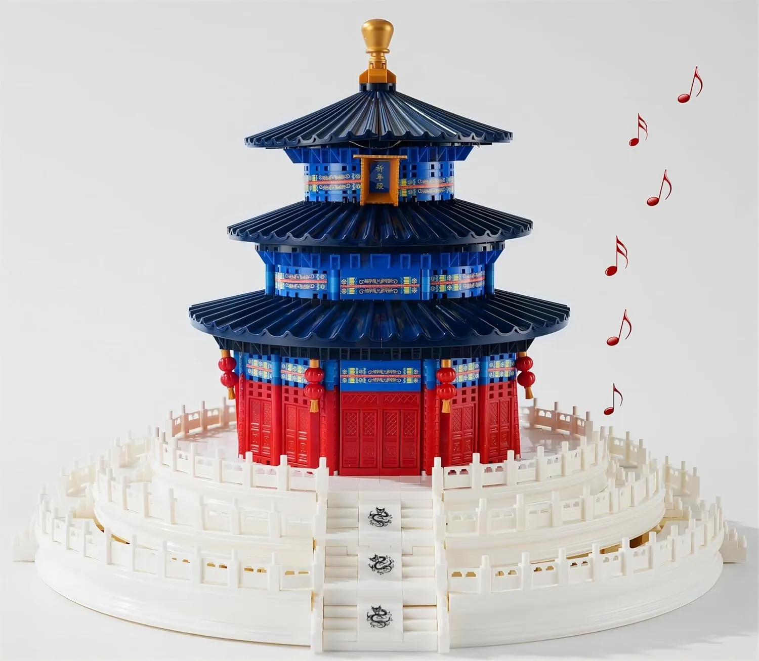 Chinese Palace Architecture Building Set 2716pcs with Gift Box，Architecture Building Set Toy, Gift for Adults and Kids.