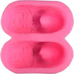 Chocolate Candy Sugar Craft Mold Art Silicone Soap Mold Household Molds Handmade Sneakers Shape
