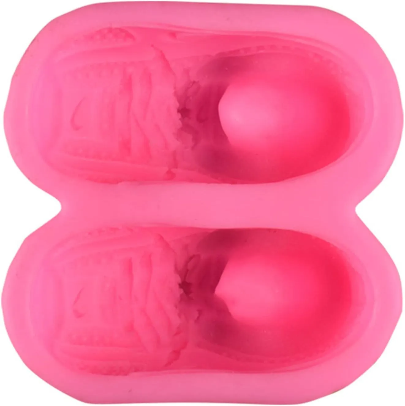 Chocolate Candy Sugar Craft Mold Art Silicone Soap Mold Household Molds Handmade Sneakers Shape
