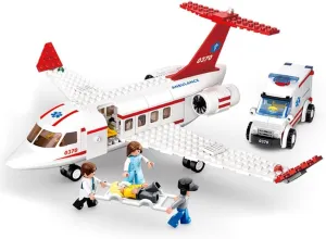 City Airplane Station Toy for 6-12 Years Old Boys, Airport Building Kits Kids Toys STEM Learning Building Bricks Helicopter Birthday Gift for 6-12 Children (335 Pieces)