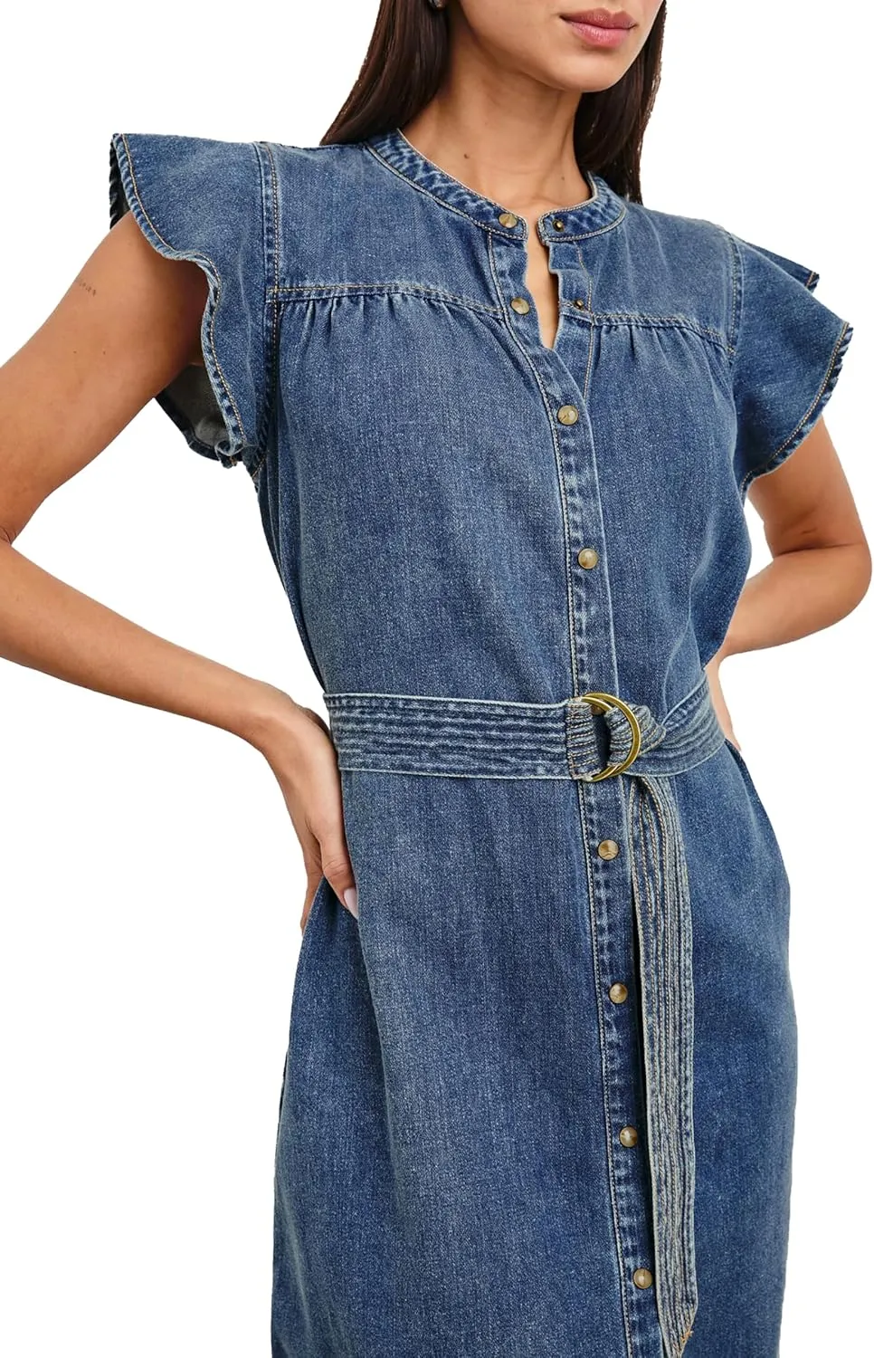 Classic Blue Letta Dress by RAILS