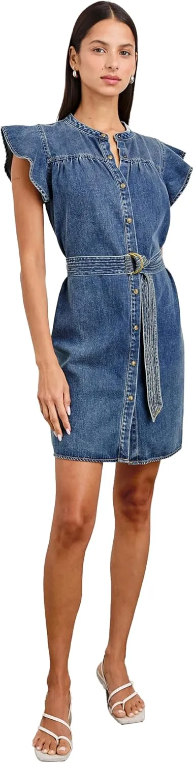 Classic Blue Letta Dress by RAILS