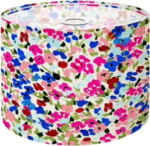 Colorful Lampshades Lamp Shades Boho 1 Pack tiny flowers For summer print dress Light Shade for Table Lamps Floor Lamps Drum Lamp Shades Lampshade Replacement
