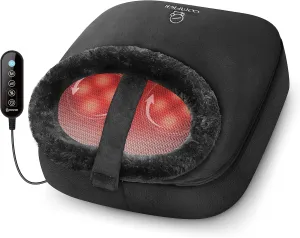 COMFIER Foot Massager with Heat, Electric Foot Warmer for Women,Men Gifts, Shiatsu Feet Massager Machine for Plantar Fasciitis,Neuropathy, 2-in-1 Foot & Back Massager, Foot Heater Fits up to 12”