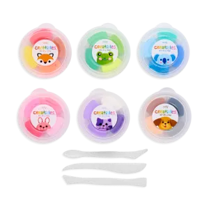 Creatibles DIY Air Dry Clay Kit - Set of 24