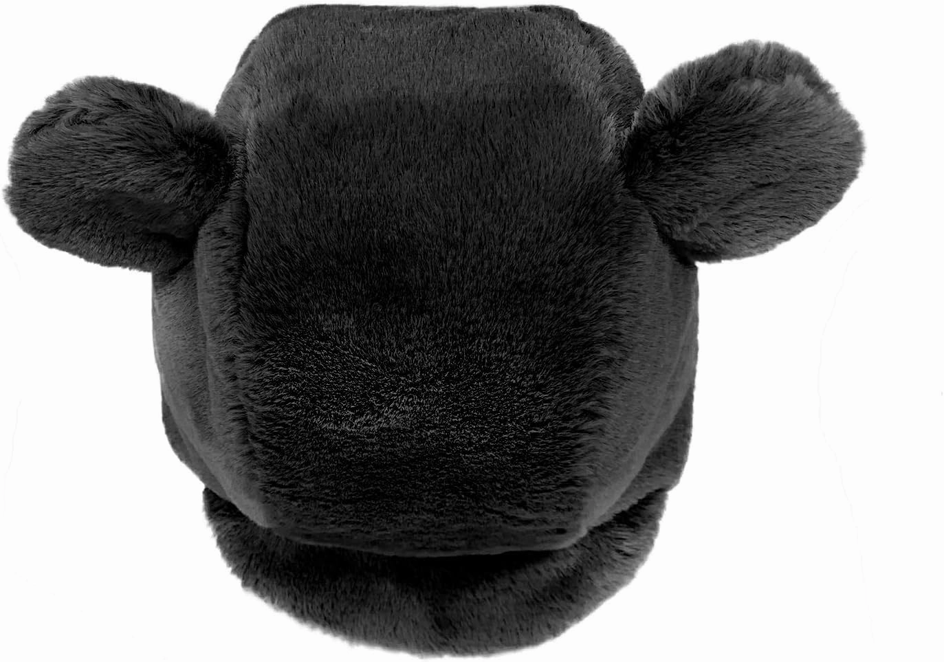 Croogo Fluffy Trapper Hats with Visor Women Winter Ear Flap Ski Cap Faux Fur Russian Ushanka Hat Windproof Eskimo Aviator Hat
