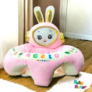 Cute Bunny Plush Baby Sofa Seat – Soft & Comfortable