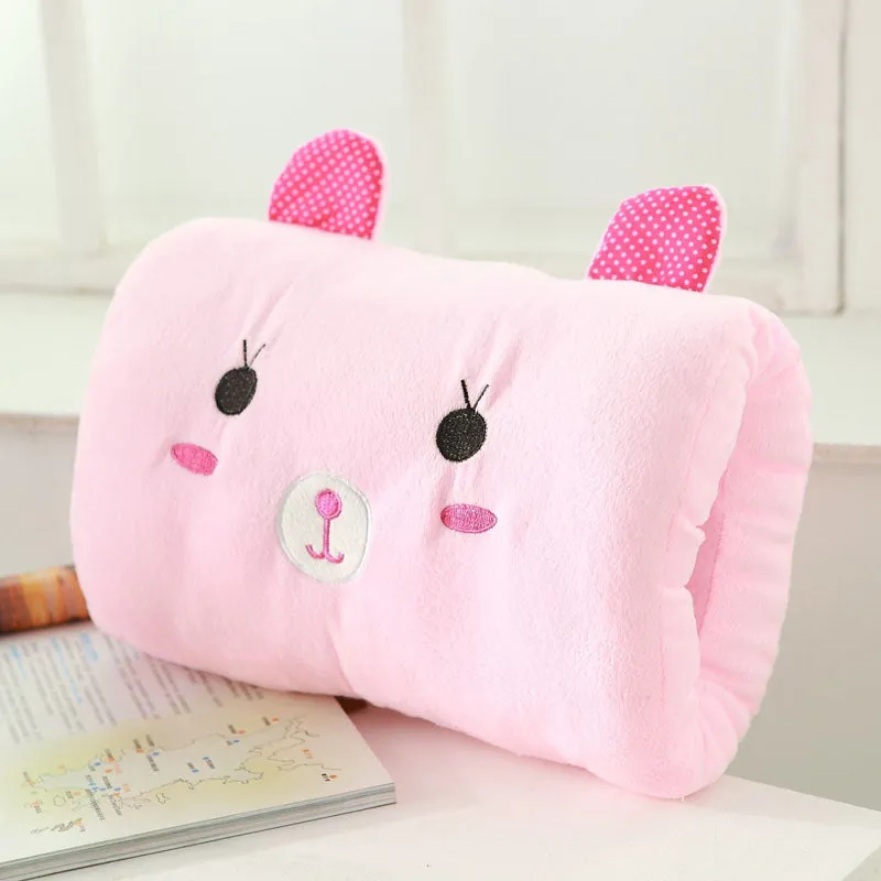 Cute Frog Cat Bunny Bear Hand Warmer Plush Pillows