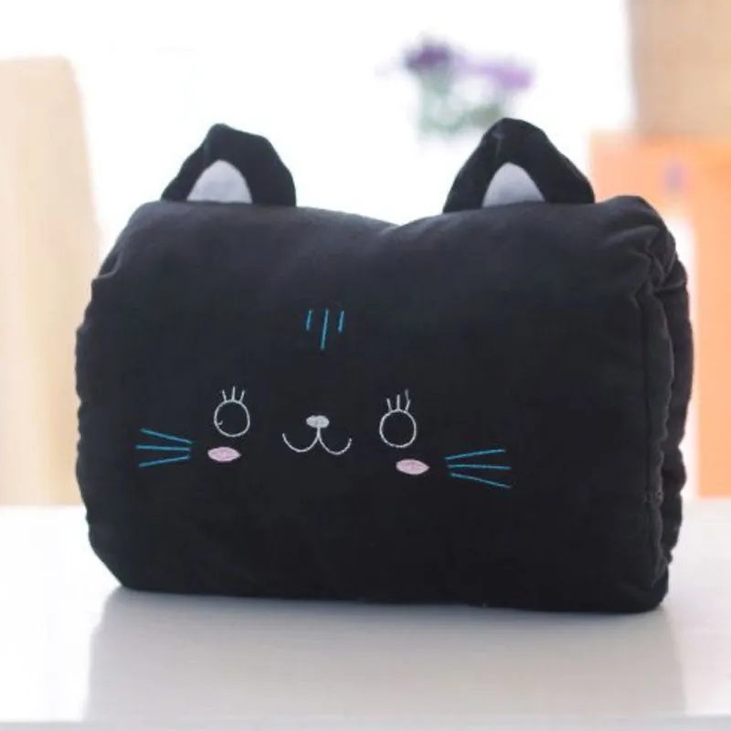 Cute Frog Cat Bunny Bear Hand Warmer Plush Pillows
