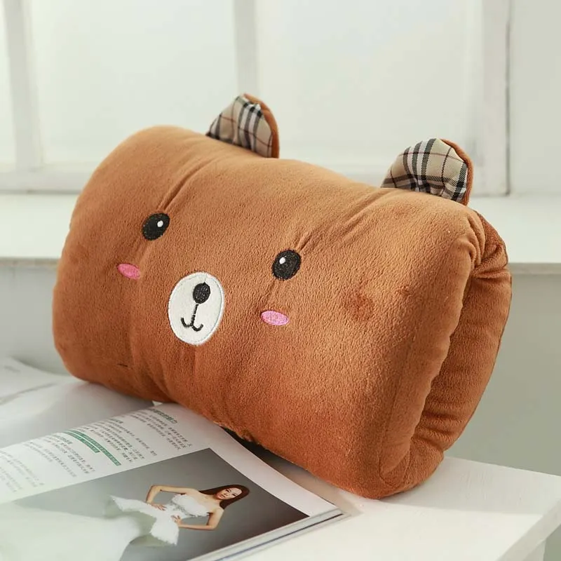 Cute Frog Cat Bunny Bear Hand Warmer Plush Pillows