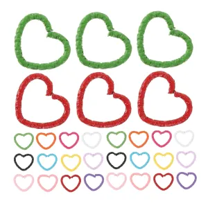 Didiseaon Hair Accessories for Girls Traceless Hair Ring Jewelry Styling Bands for Women Bun Makers Metal Clips for Parties