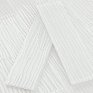Diflart White Glass Subway Tile, 3x12 Inch, 4 Sq.Ft, Glass Backsplash Tile for Kitchen Shower Bathroom Wall, Pack-16 Pcs