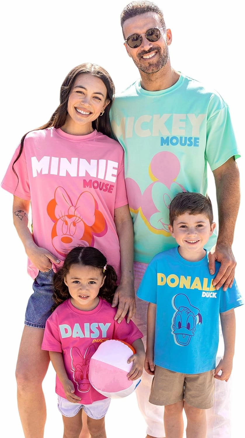 Disney Mickey and Friends Family Matching Classic T-Shirt Personalized Family Outfit