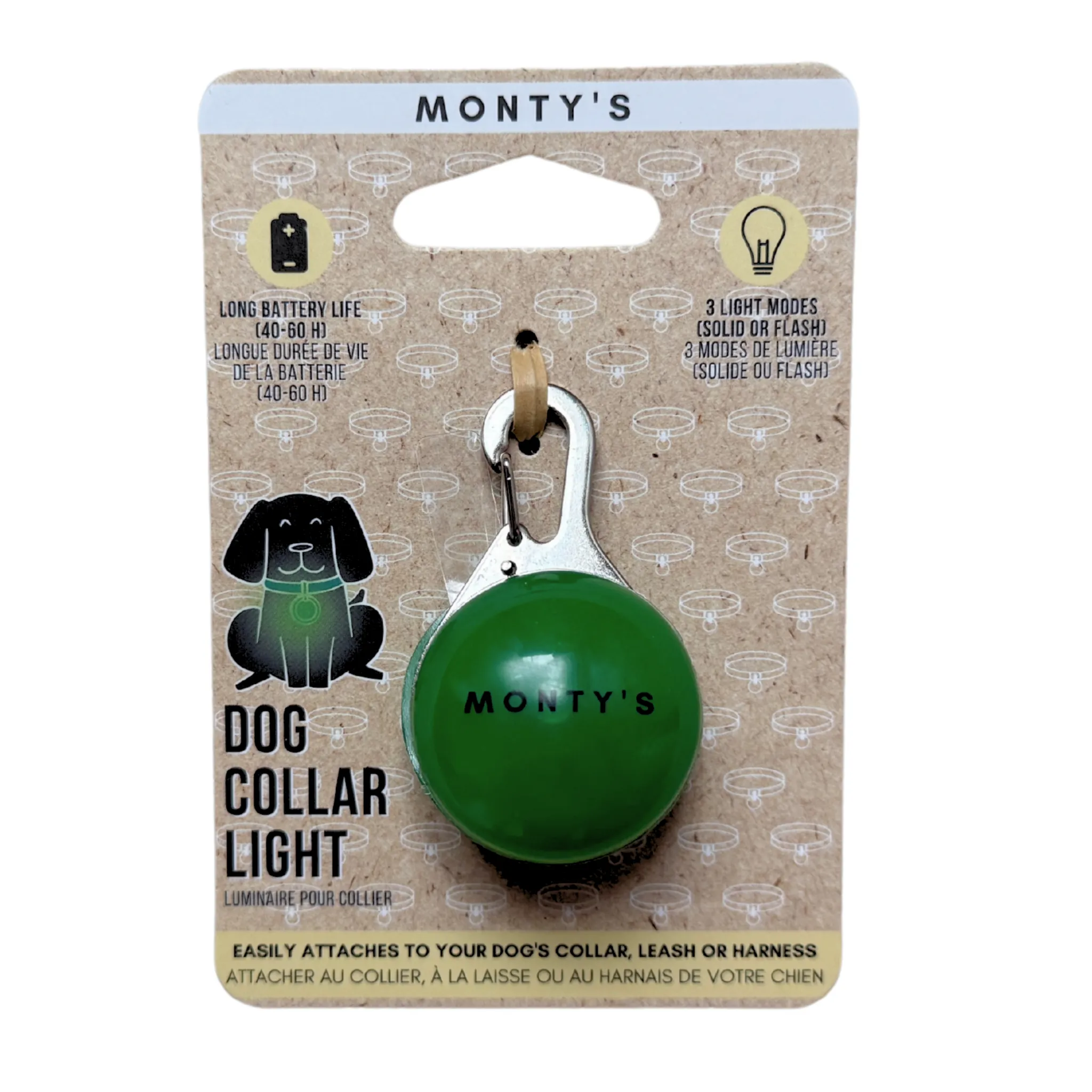 Dog Collar Light - Battery Powered