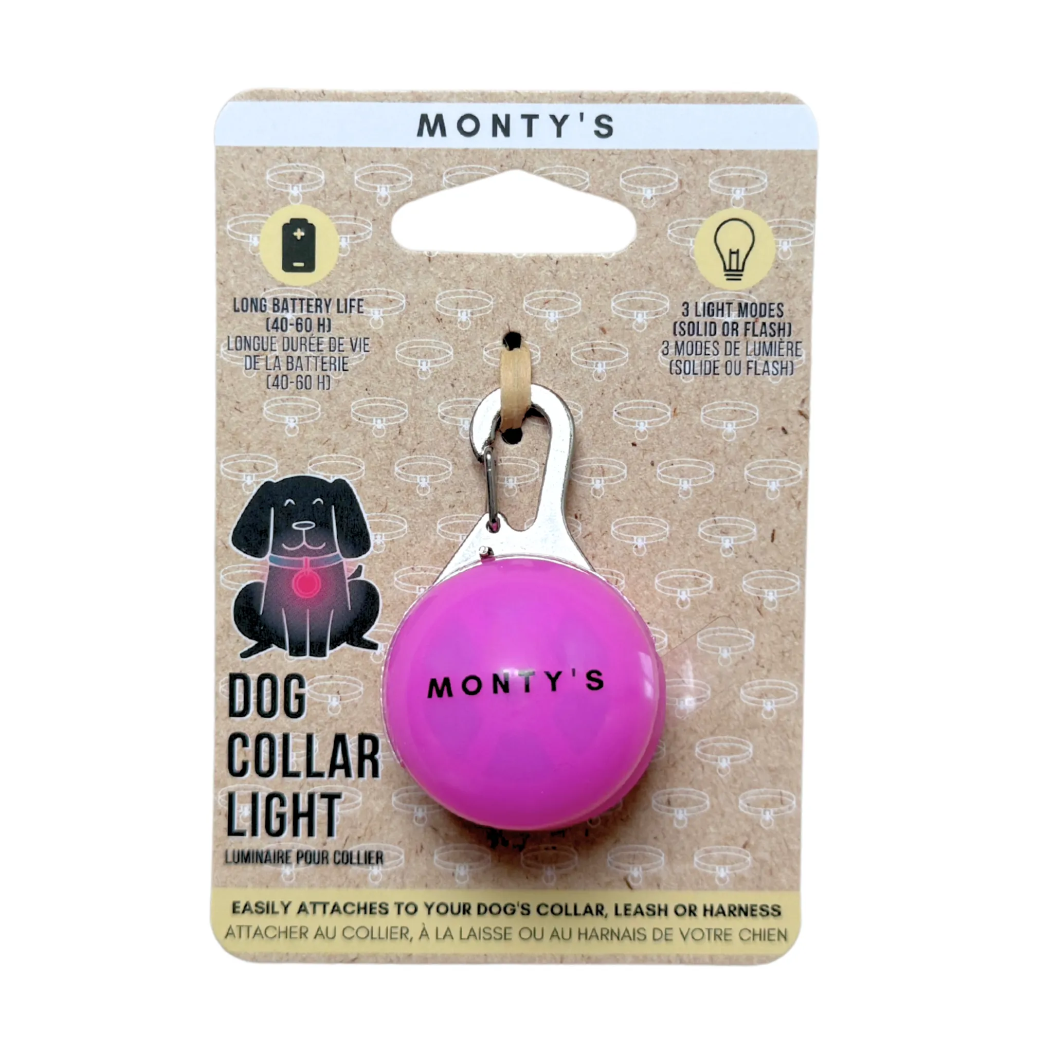 Dog Collar Light - Battery Powered