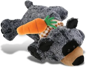 DolliBu Happy Easter Super Soft Plush Lying Black Bear with Carrot - Cute Stuffed Animals with Carrot Plush Toy, with Name Personalization, Spring Easter Plush Animal - 9 Inches