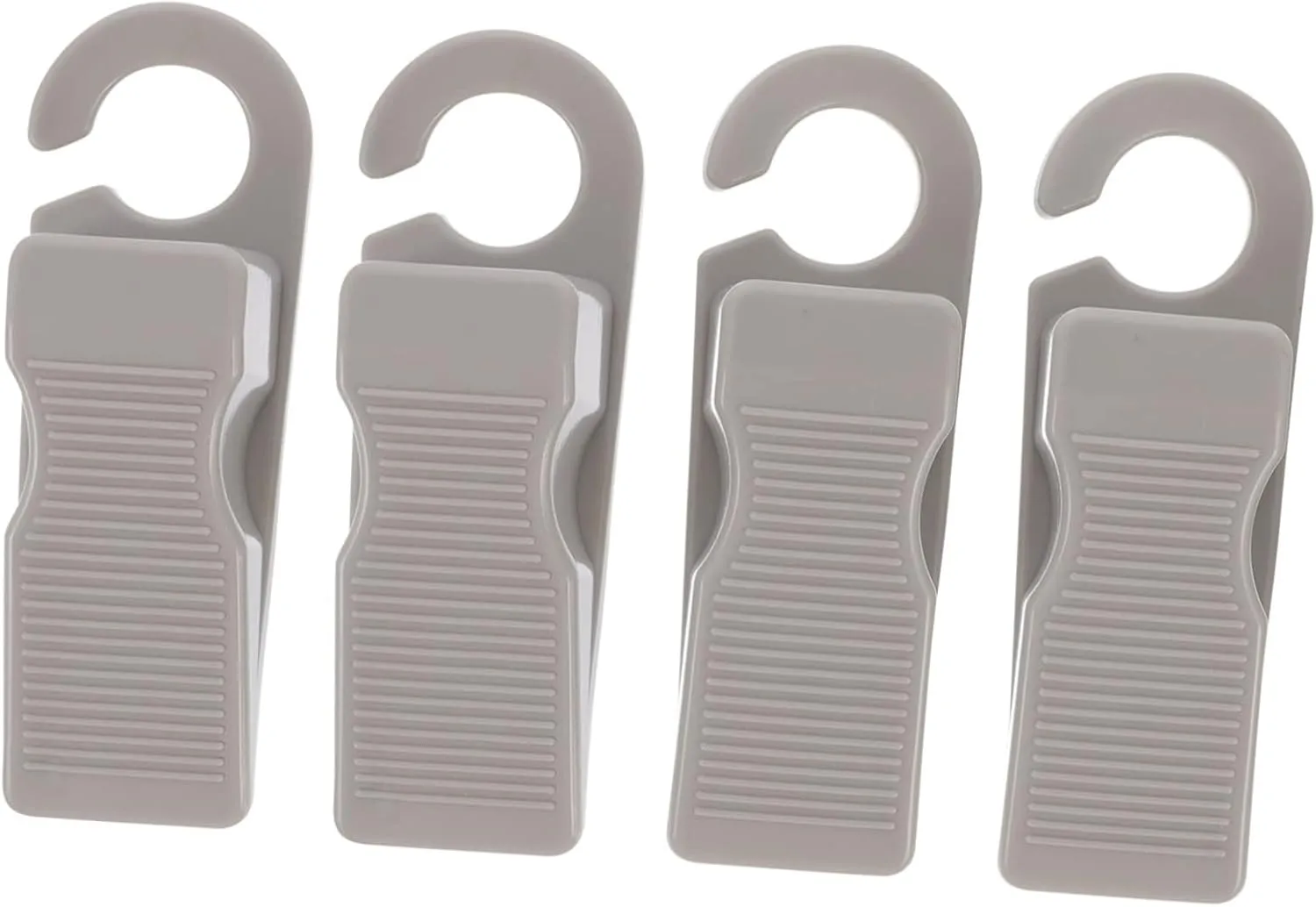 Door Stopper for Home 4 Pieces Security Door Wedge Safety Stopper Holder No Punch Needed Easy Install