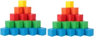 Early Educational Plaything Interesting for Boys and Girls 40pcs Cubes