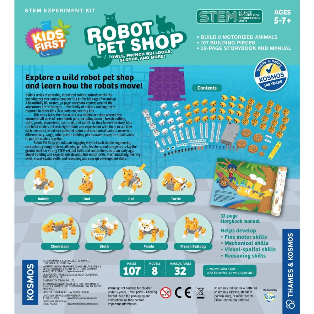 Early Robots Robot Pet Shop