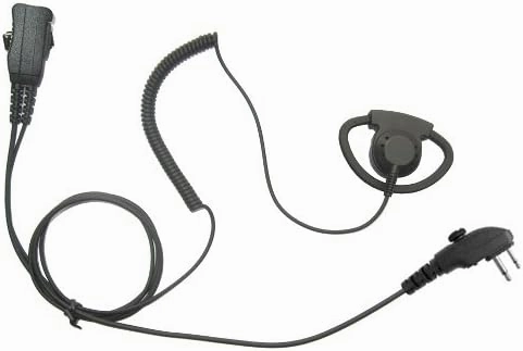 Endura EAK-1WDR-HY1L 1-Wire D-Ring Earpiece Kit for HYT Hytera PD502 562 TC700 BD502 and Titan TR Series (See Description for Complete Radio Compatibility List)