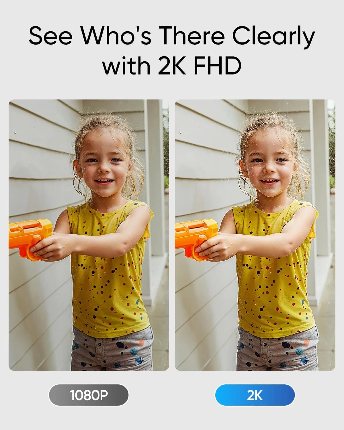 eufy Video Doorbell C31, 2K FHD, Dual Power Options, Live Video Call, Easy Installation, Quick-Release Battery, 24/7 Recording, Human and Motion Detection, HomeBase S380 Compatible, No Monthly Fee