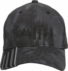 Faith Guns 2nd Amendment Embroidered Structured Adjustable One Size Fits All US Flag on Bill Hat
