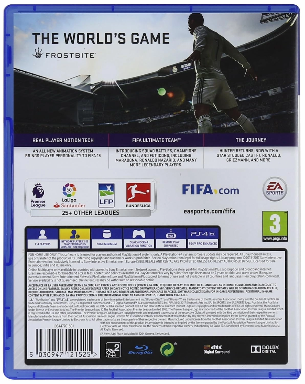 FIFA 18 Standard Edition - PlayStation 4