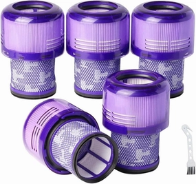 Filter Replacement. Compatible For Dyson V11/V15 Detect Vacuums Filters And Clean Brush Replace Part 970013-02