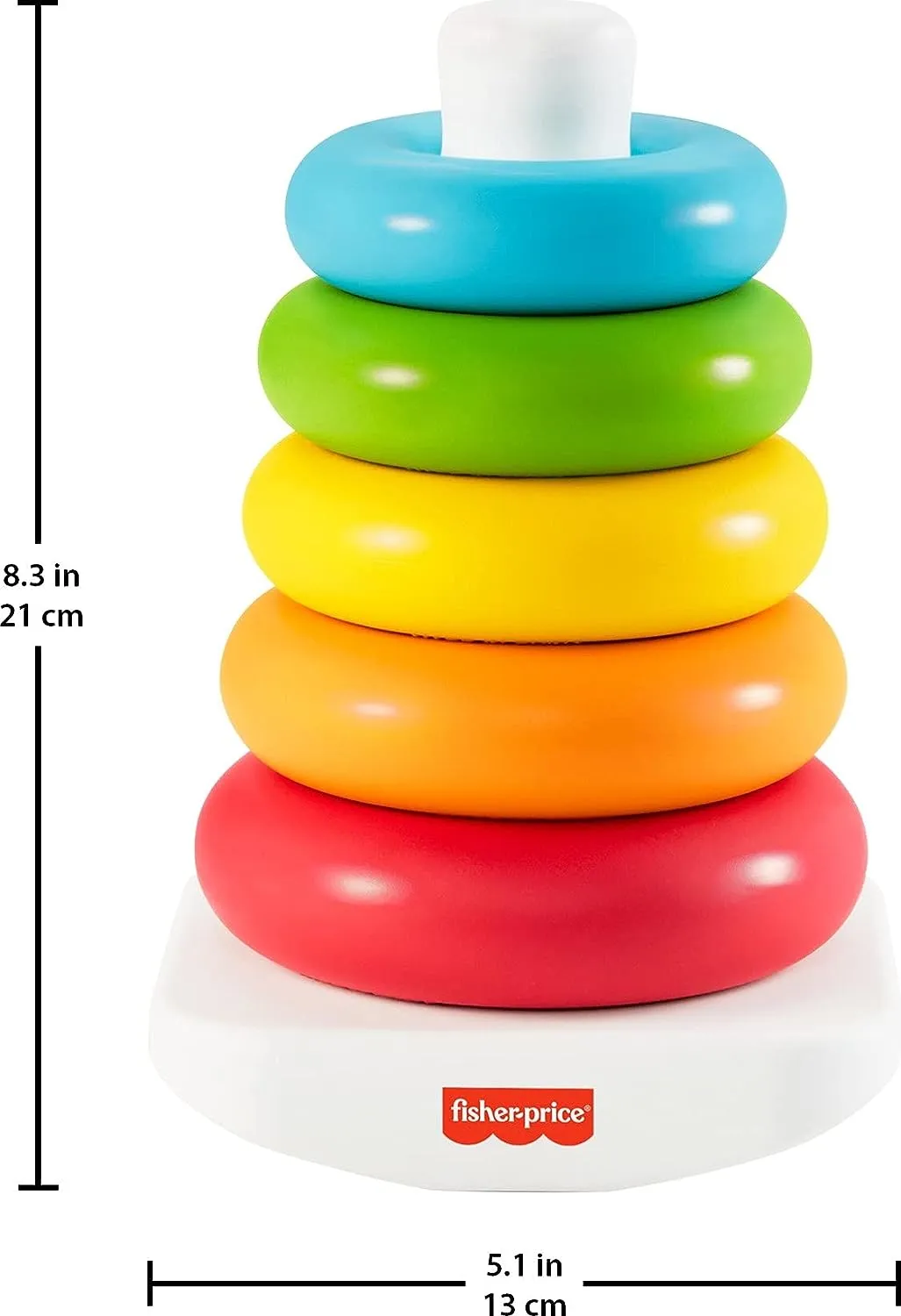 Fisher-Price Eco Rock A Stack Baby Toy