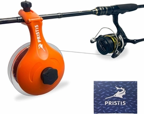 Fishing Line Winder, Reel Spooler with Unwinding System, Spool Holder with Handhold & Clamps, Anti-Twist Spooling Station, Adjustable Versatile Accessories for Baitcasting and Spinning Reel