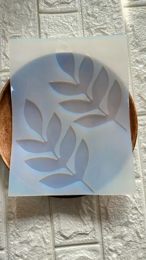 Flower leaf mold 3D