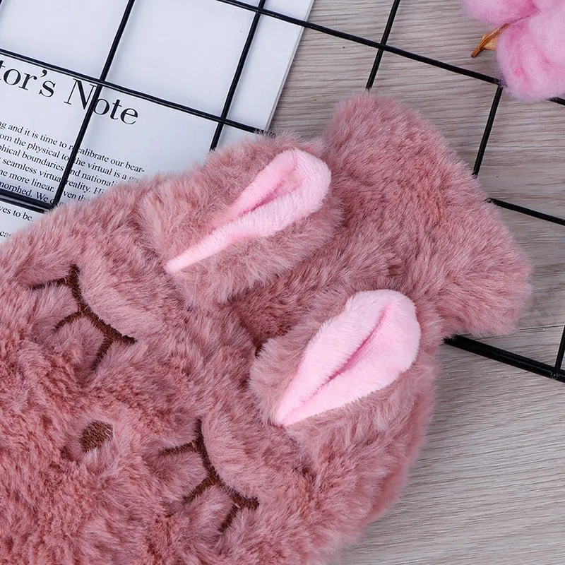 Fluffy Bunny Hot Water Bottles