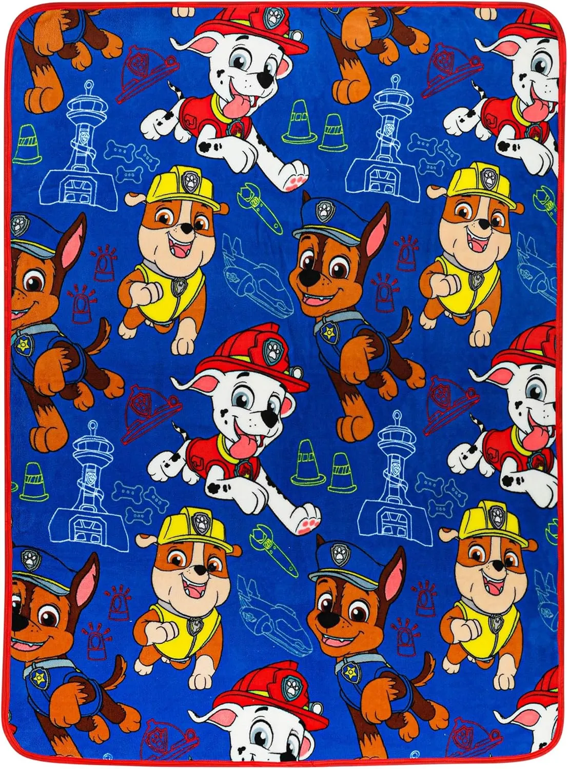 Franco Kids Bedding Super Soft Plush Throw Blanket, 46 in x 60 in, Paw Patrol