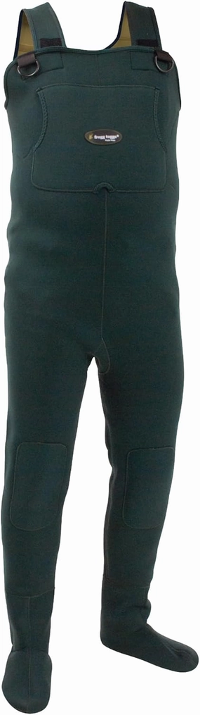 FROGG TOGGS Men's Amphib Stockingfoot Neoprene Waterproof Fishing Chest Wader for Fishing