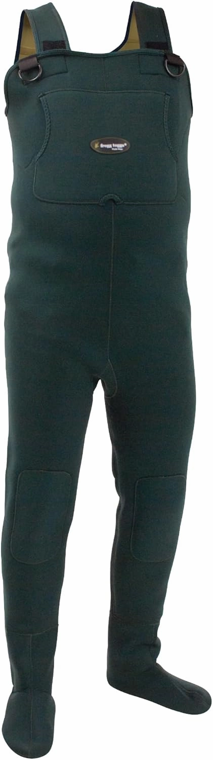 FROGG TOGGS Men's Amphib Stockingfoot Neoprene Waterproof Fishing Chest Wader for Fishing