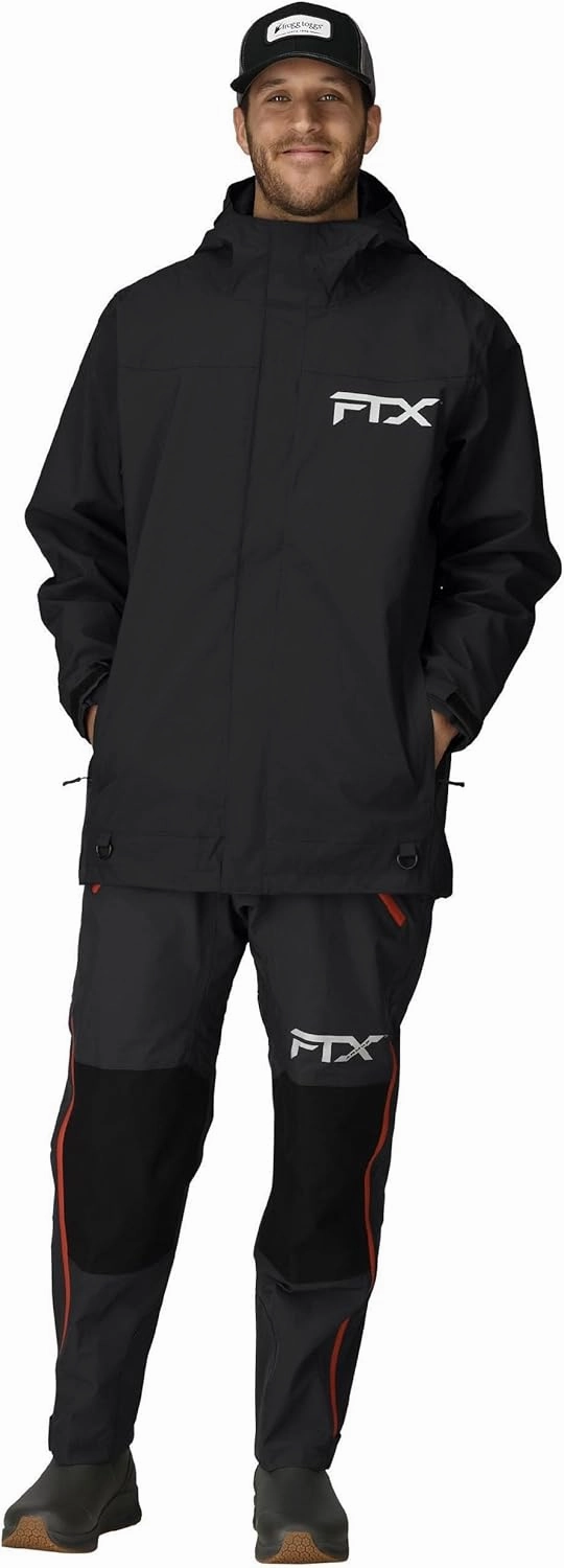 FROGG TOGGS Men's FTX Armor Premium Waterproof Rain, Fishing/Anglers Jacket