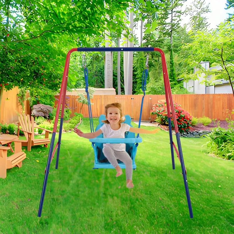 Fun & Safe 2-in-1 Outdoor Baby Swing