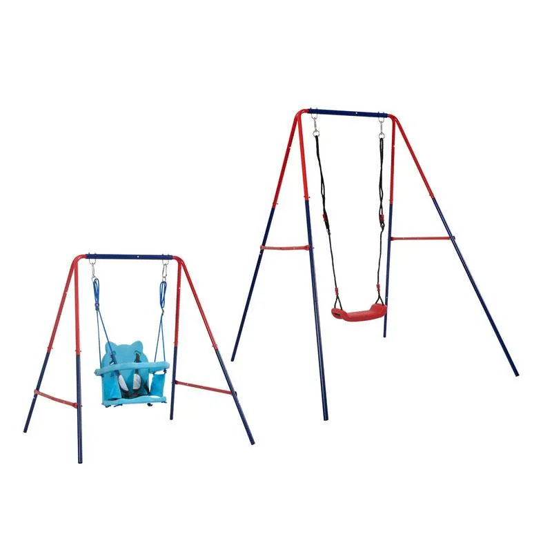 Fun & Safe 2-in-1 Outdoor Baby Swing
