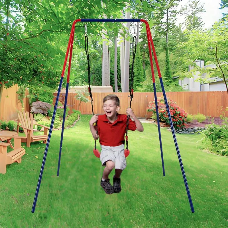 Fun & Safe 2-in-1 Outdoor Baby Swing