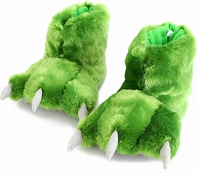 Funny Bear Paw Slippers Adult Monster Dino slippers for toddler Boys dinosaur slippers