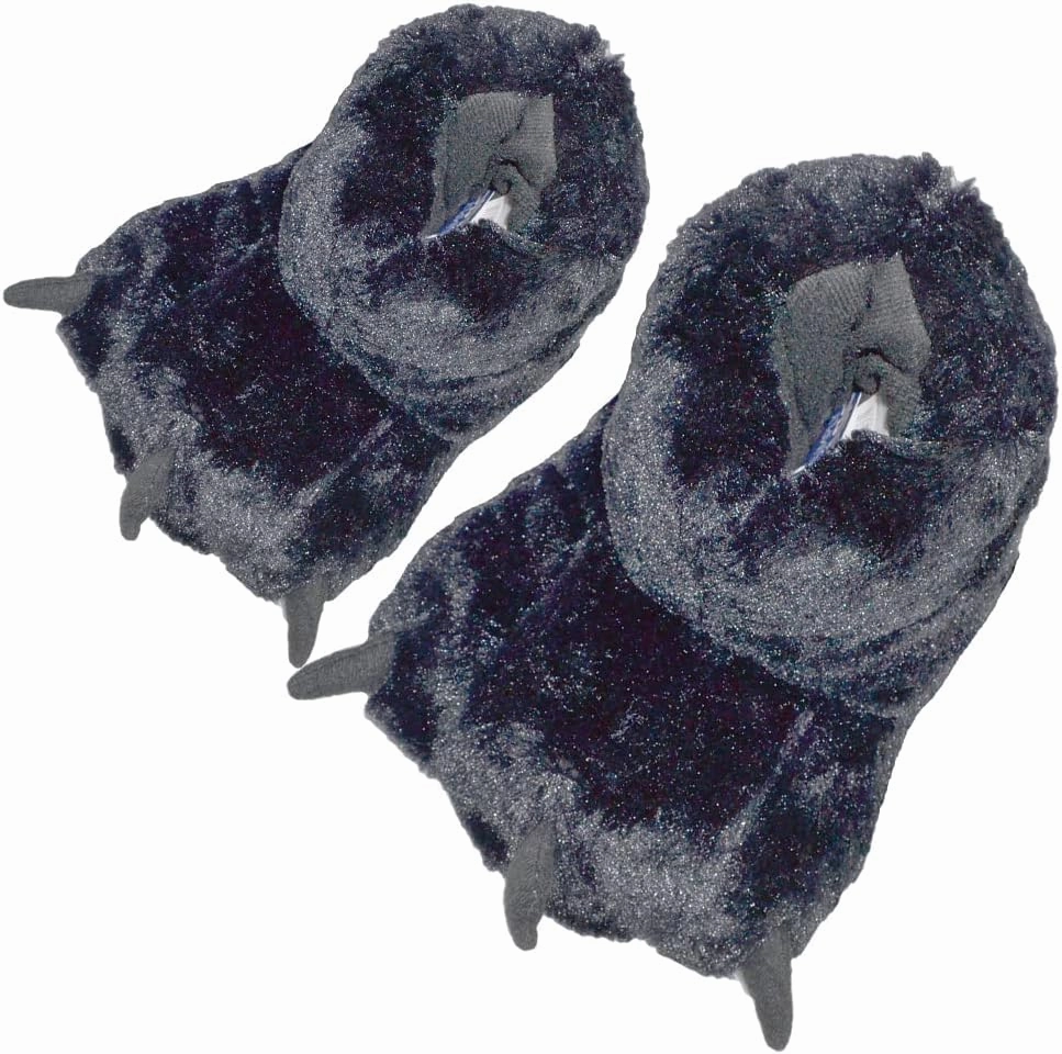 Funny Bear Paw Slippers Adult Monster Dino slippers for toddler Boys dinosaur slippers