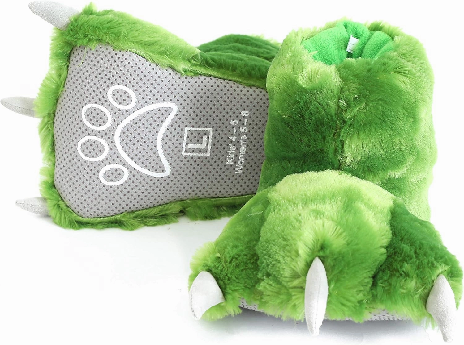 Funny Bear Paw Slippers Adult Monster Dino slippers for toddler Boys dinosaur slippers