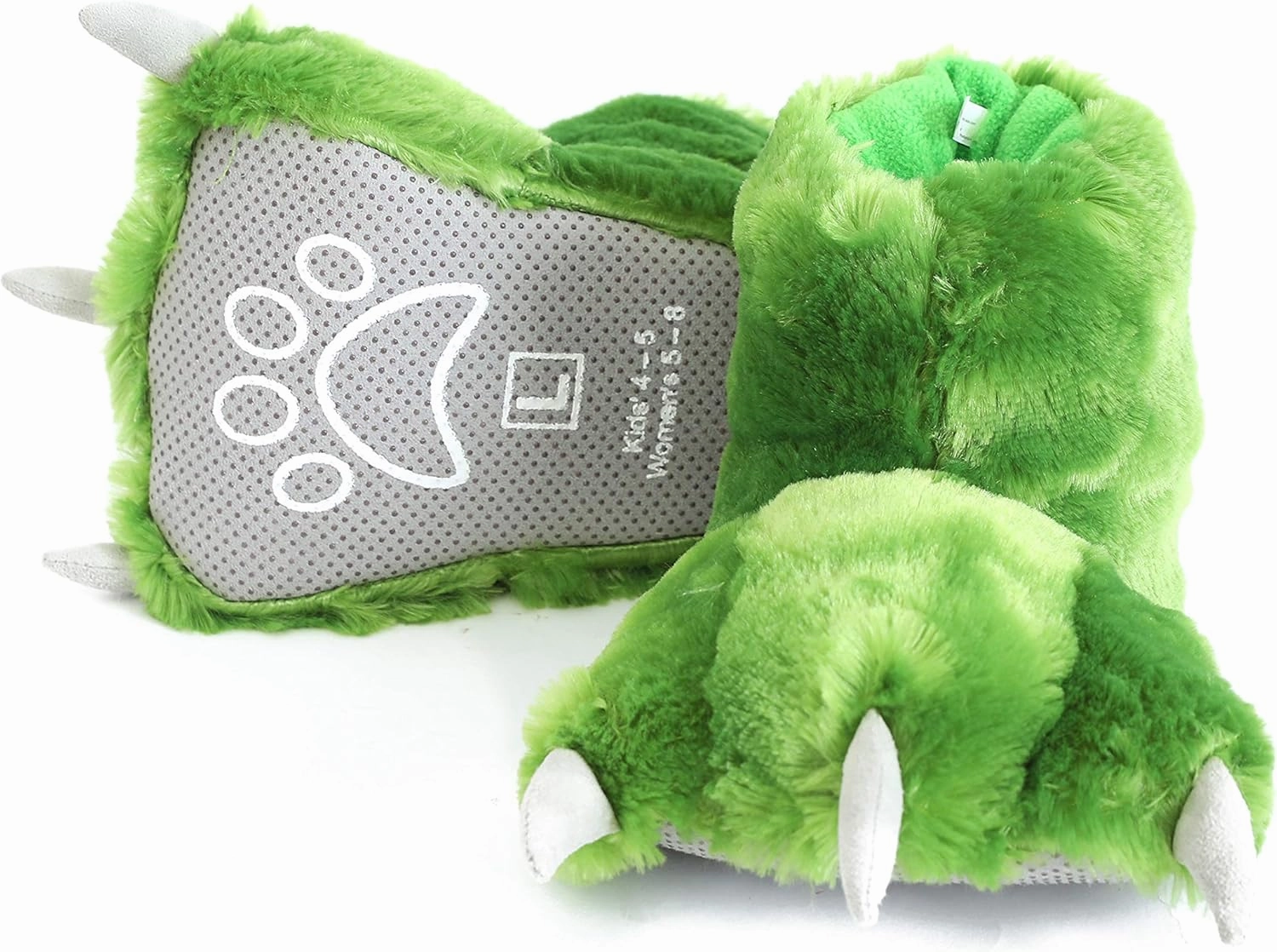 Funny Bear Paw Slippers Adult Monster Dino slippers for toddler Boys dinosaur slippers