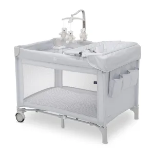 GAP babyGap Deluxe Play Yard, Grey Stripes