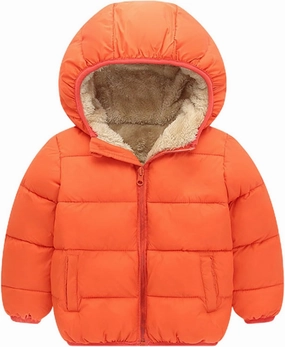 Girls and Toddler's Winter Coat Lightweight Water-Resistant Packable Hooded Puffer Jacket Fleece Lined Kids Down Coat