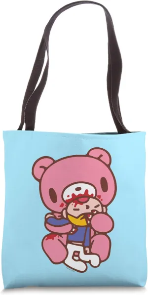 Gloomy Bear The Naughty Grizzly Biting Pity's Neck Tote Bag
