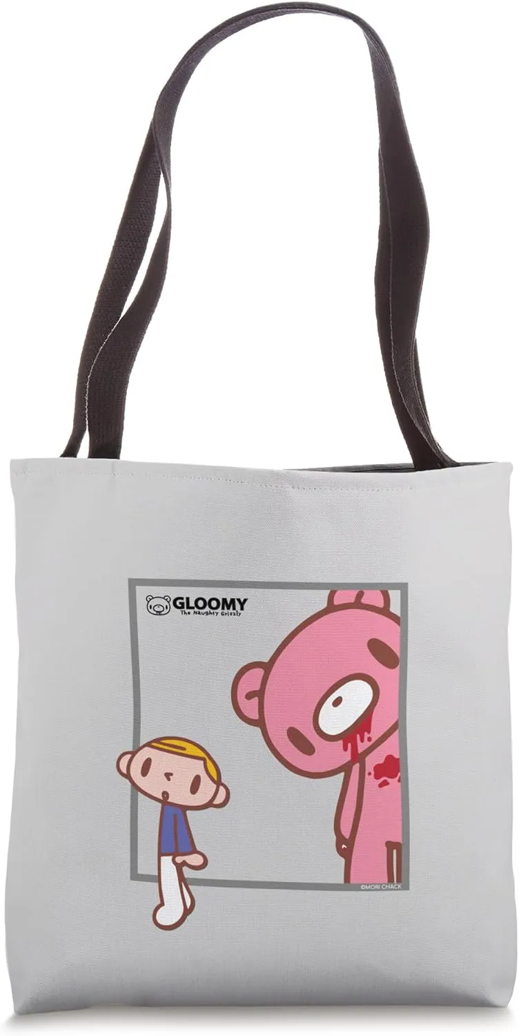 Gloomy Bear The Naughty Grizzly Pity Frame Anime Manga Tote Bag
